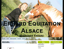 Tablet Screenshot of equitation-ethologique-alsace.fr